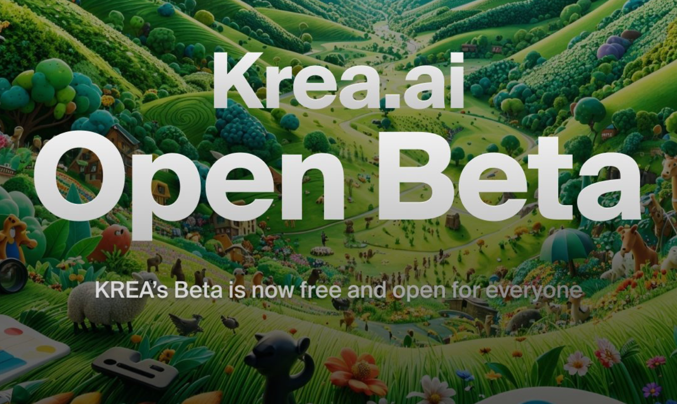 KREA is Open Beta